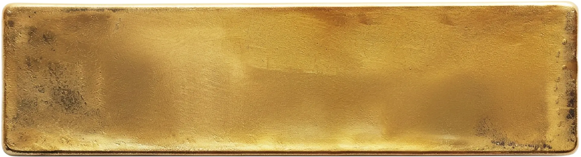 A single physical gold bar